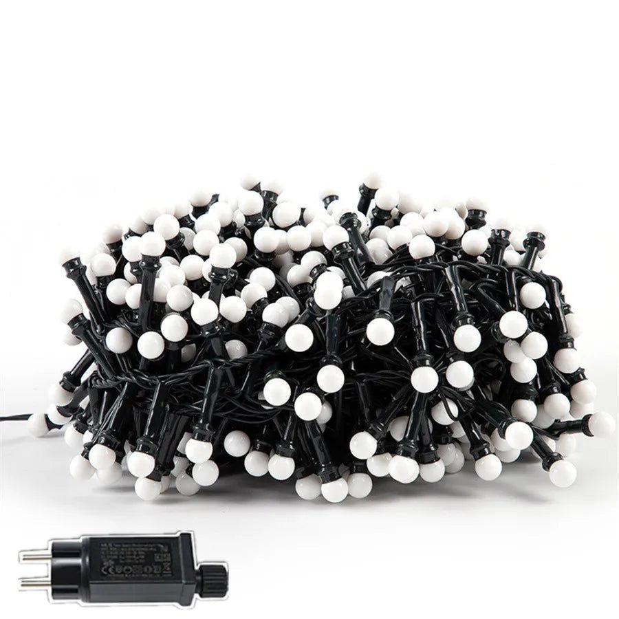 AquaBeam Weatherproof LED Fairy Lights with 8 Lighting Options