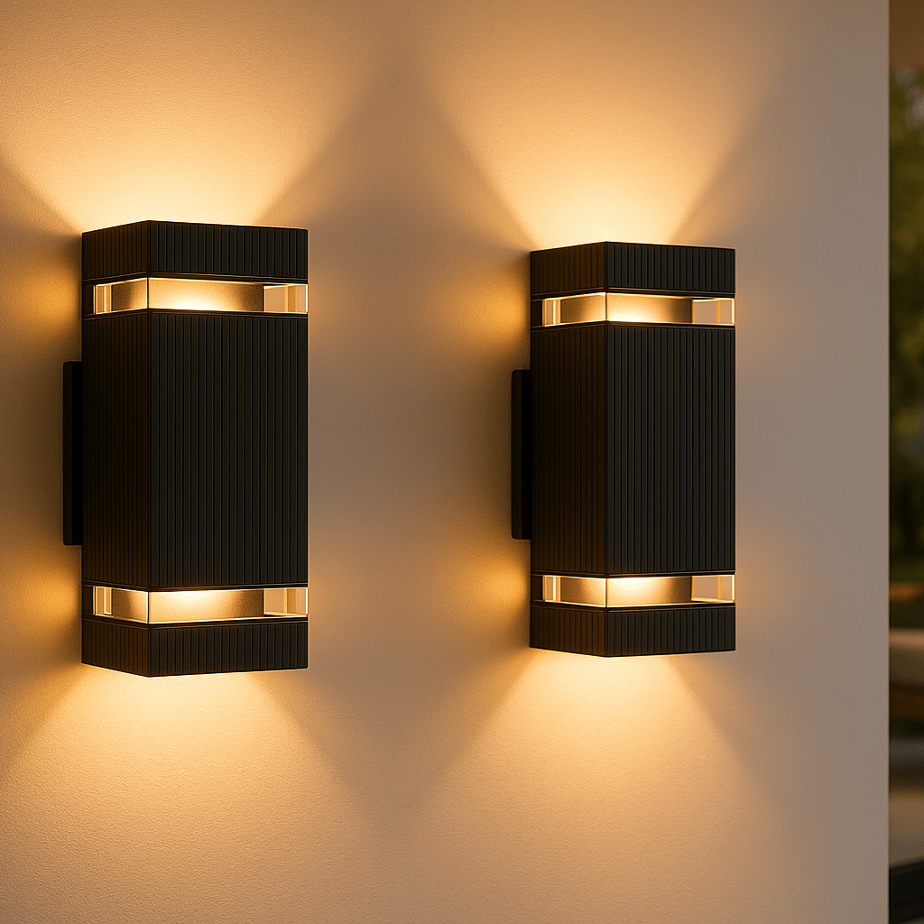 LumiGuard Dual Directional Outdoor Wall Lighting - IP65 Rated
