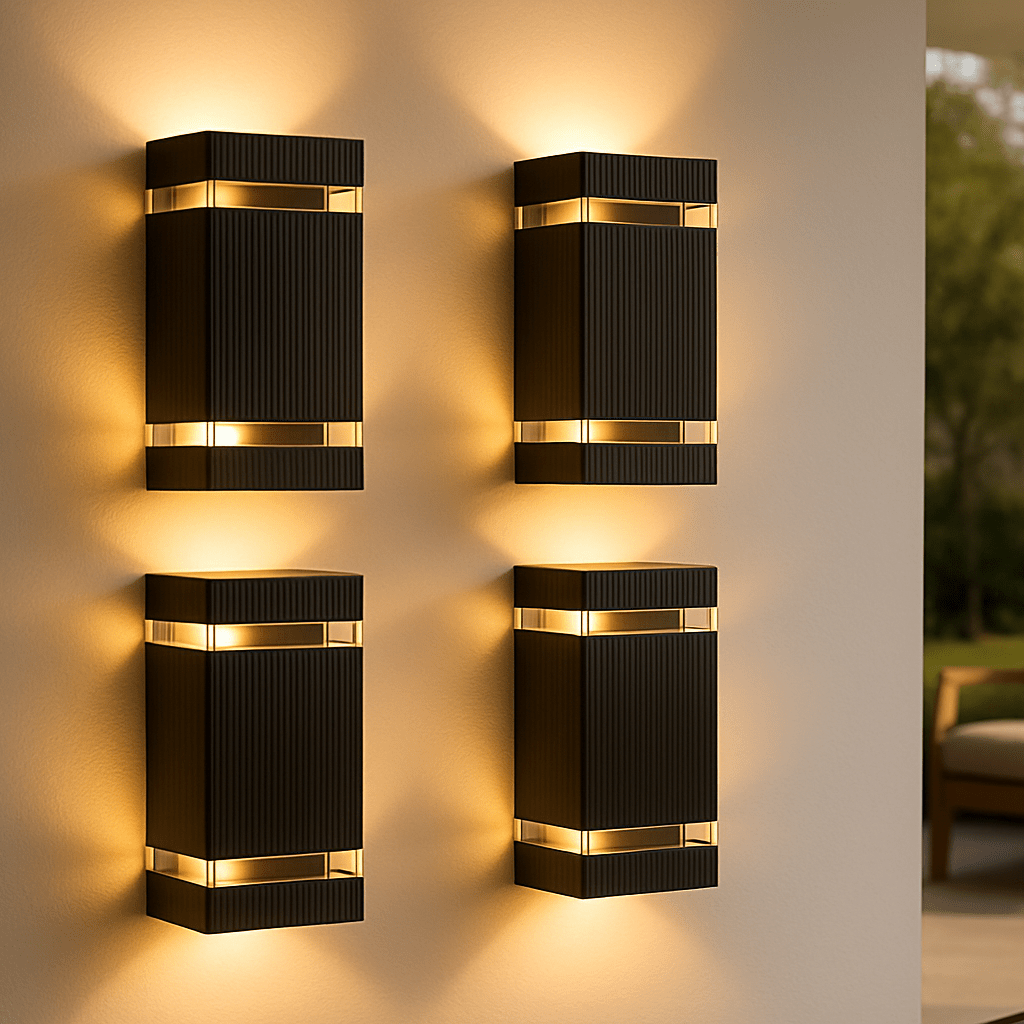 LumiGuard Dual Directional Outdoor Wall Lighting - IP65 Rated
