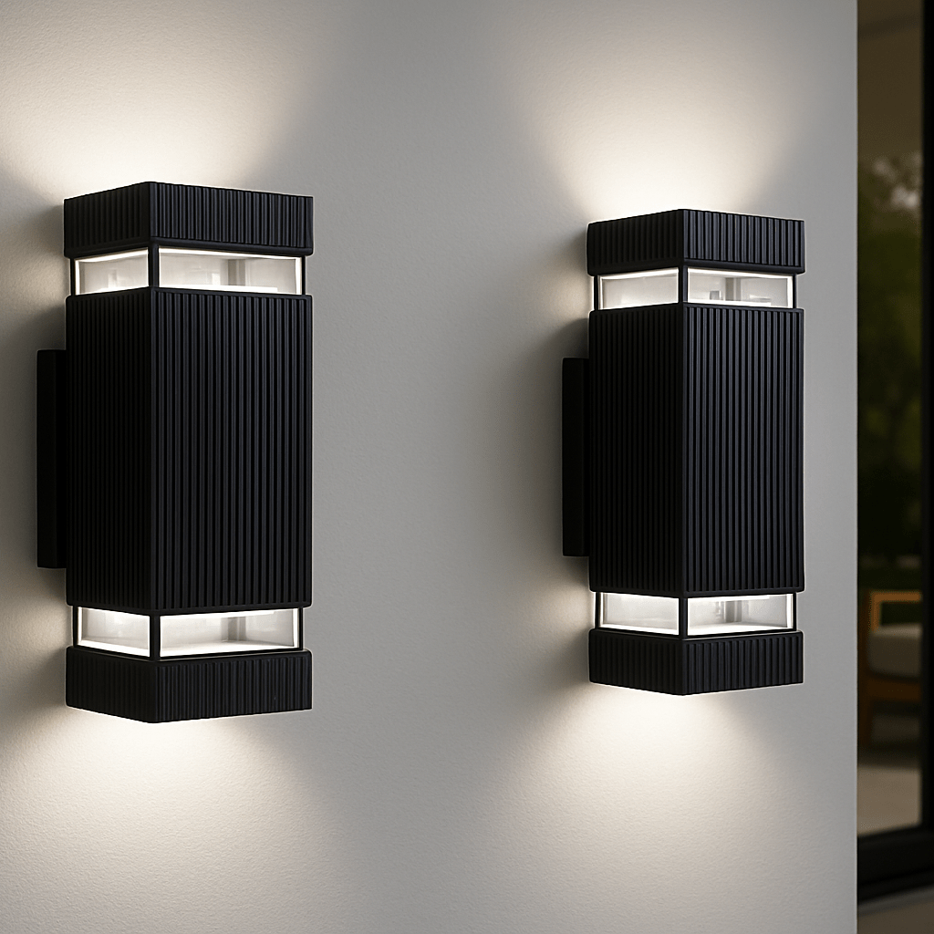 LumiGuard Dual Directional Outdoor Wall Lighting - IP65 Rated