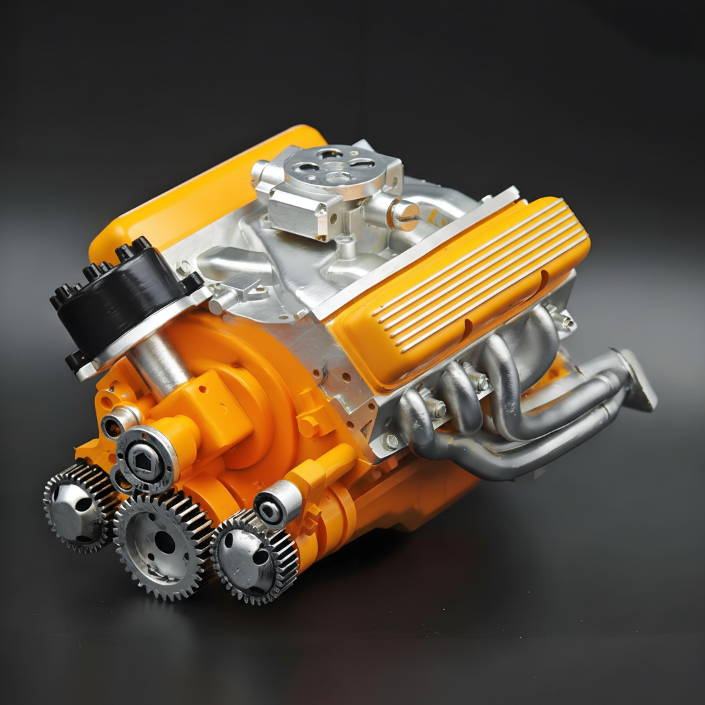 Precision V8 Engine Display Model for Enthusiasts