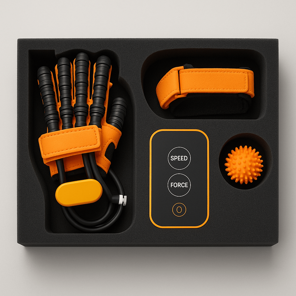 HandFlex Pro Auto Grip Trainer for Home Recovery and Strengthening