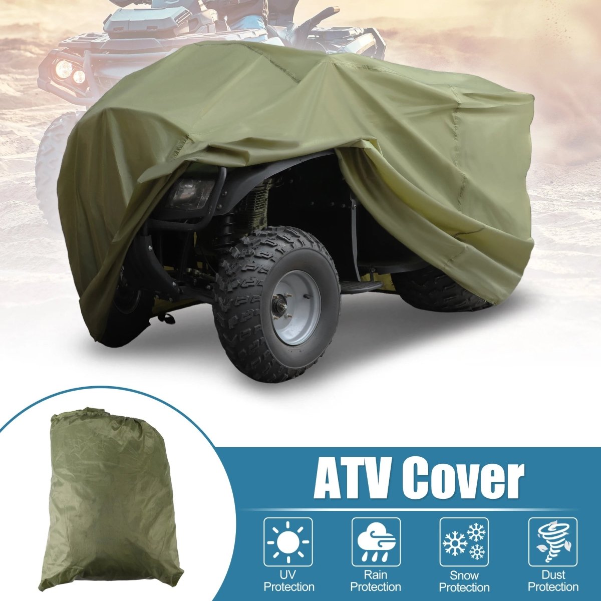 All-Weather ATV Shield with UV Defense