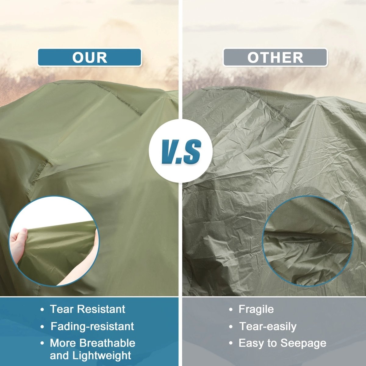 All-Weather ATV Shield with UV Defense