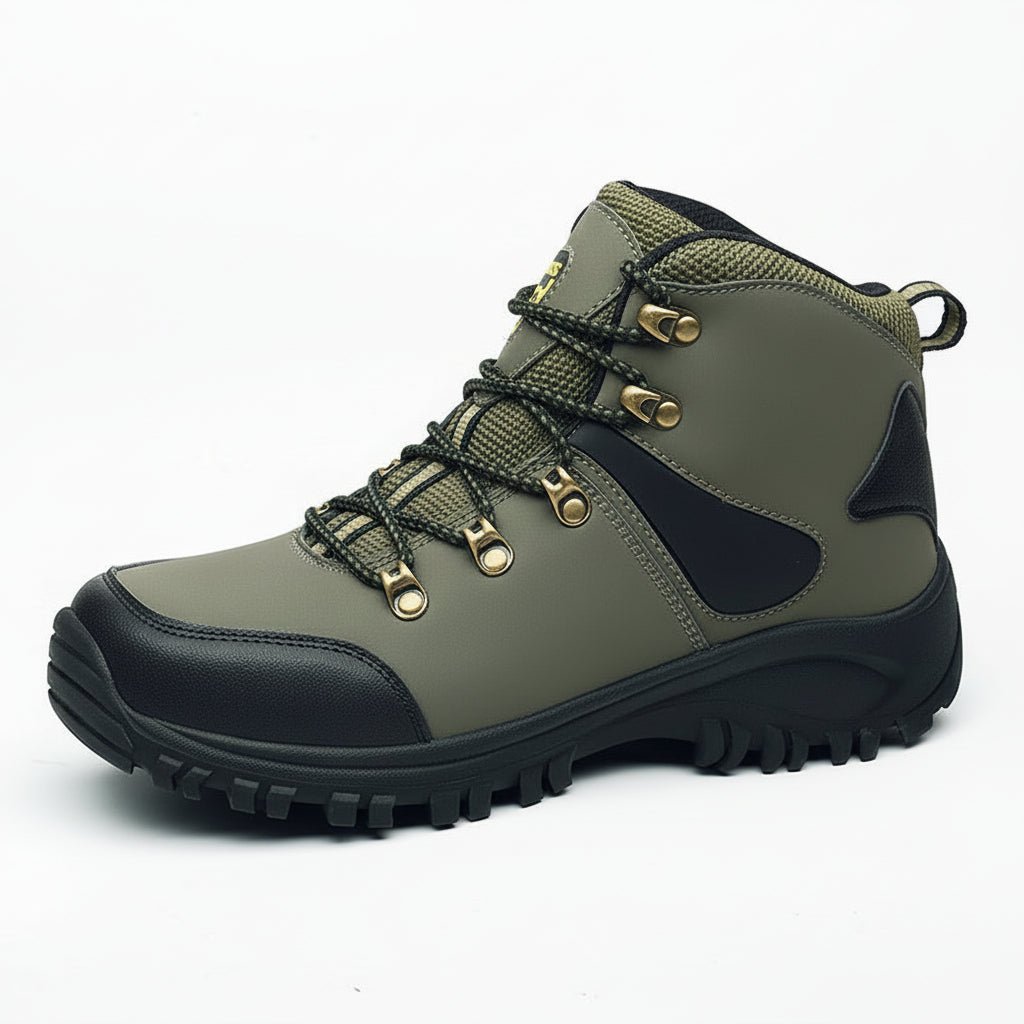 TrailGuard Waterproof Hiking Boots with Reinforced Toe Protection