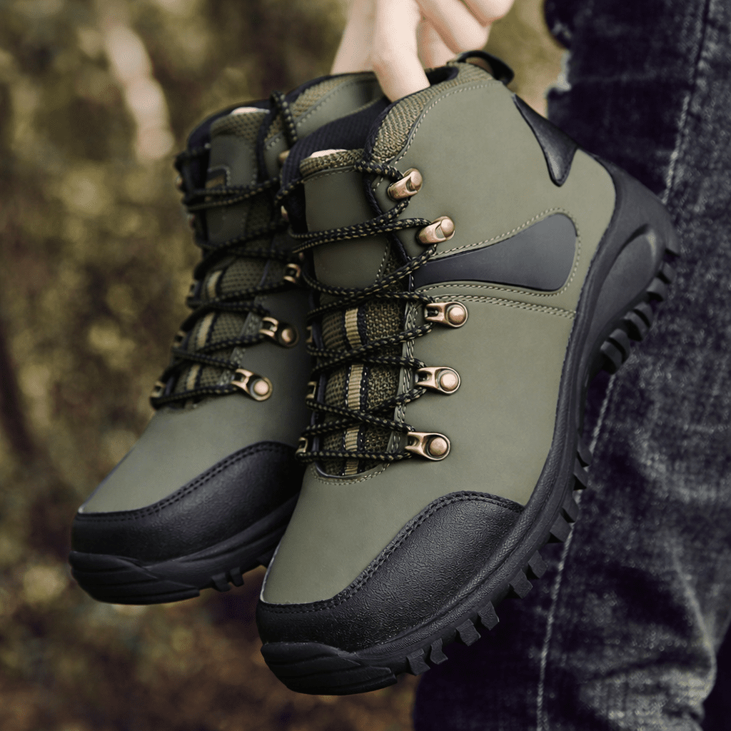 TrailGuard Waterproof Hiking Boots with Reinforced Toe Protection