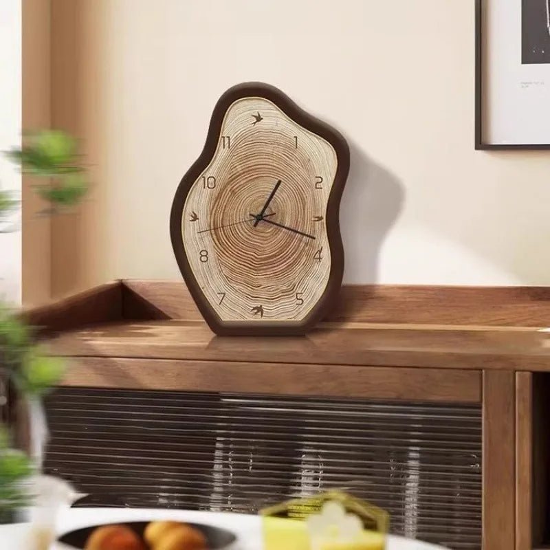 ChicRound Contemporary Wall Clock with Unique Circular Design