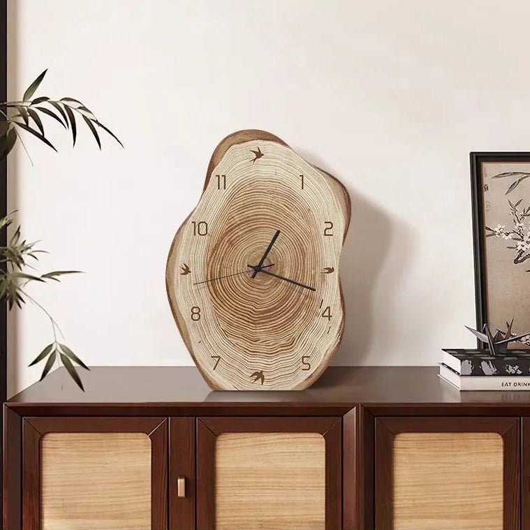 ChicRound Contemporary Wall Clock with Unique Circular Design