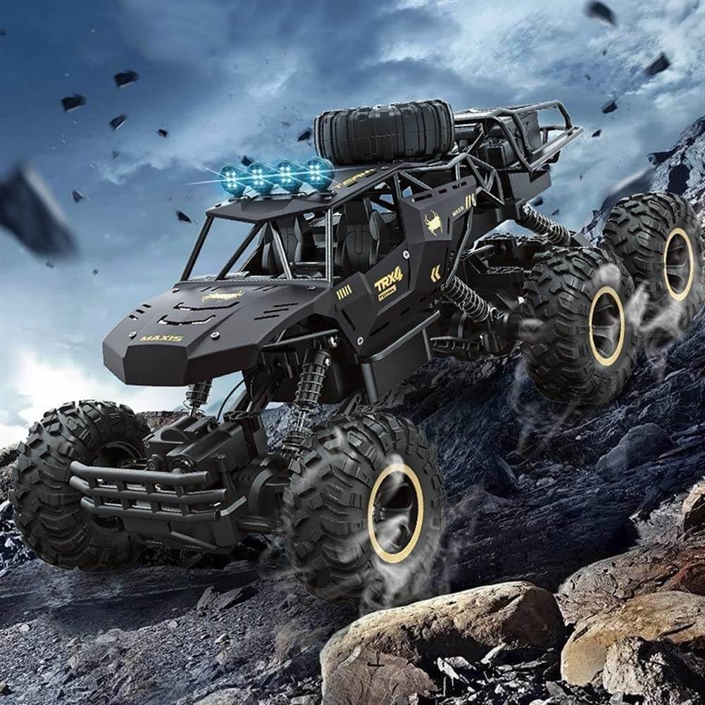 RuggedExplorer 6WD Remote-Controlled Off-Road Truck for Thrilling Adventures