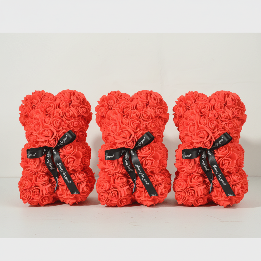 Everlasting Floral Bear: A Romantic Gift of Love