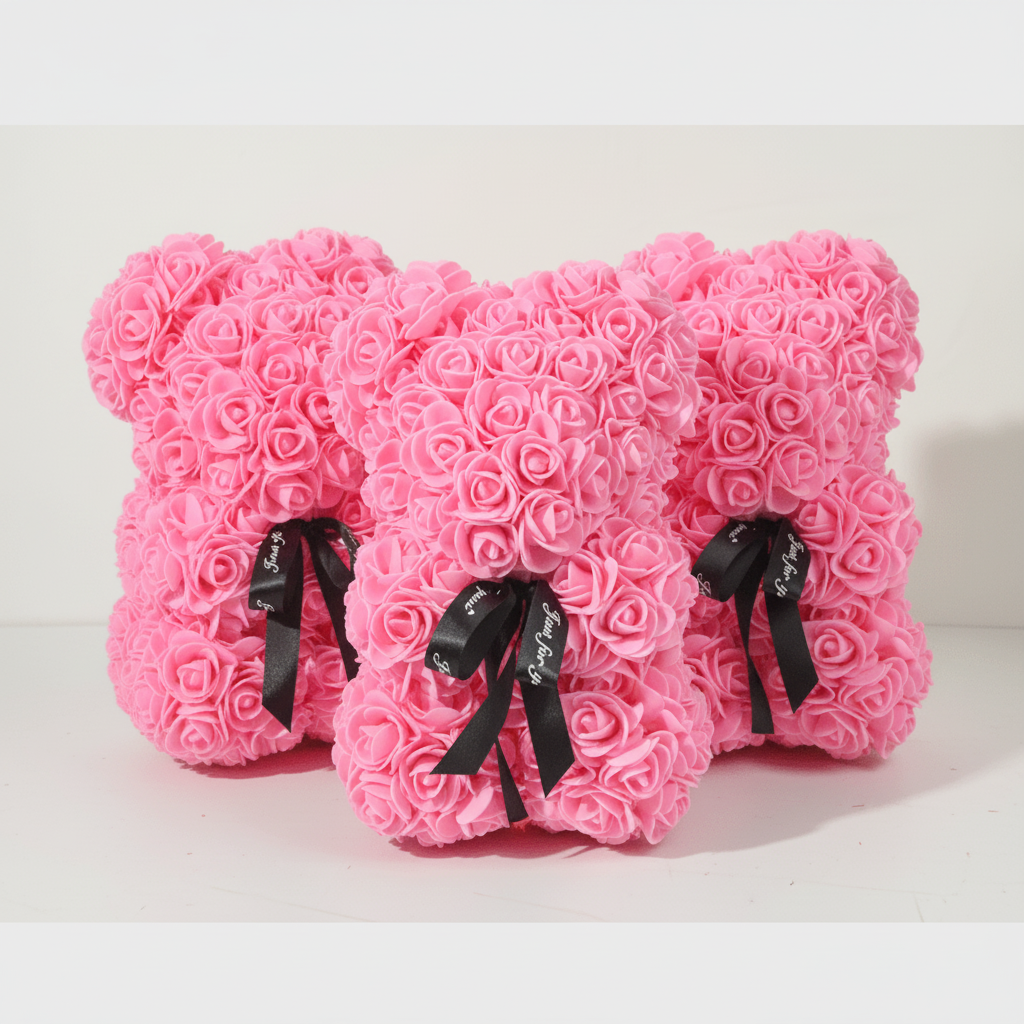 Everlasting Floral Bear: A Romantic Gift of Love