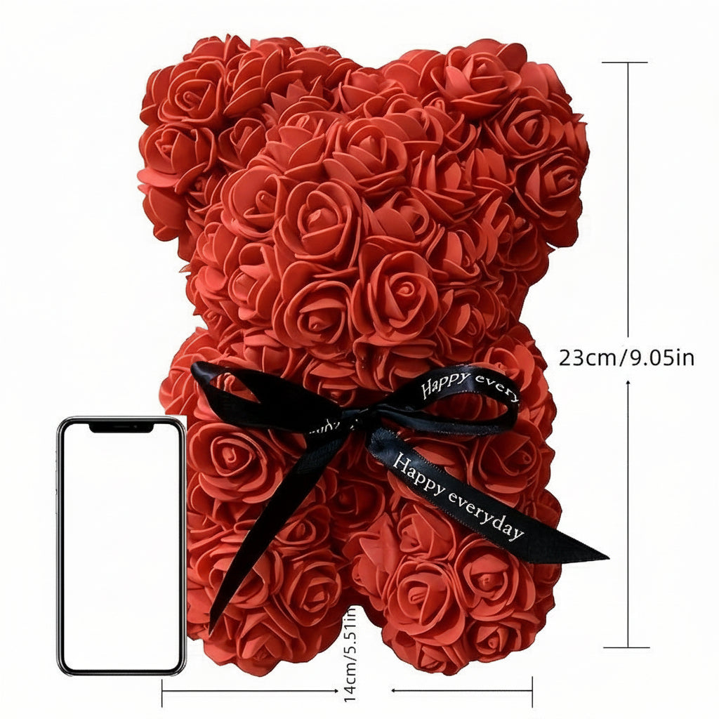 Everlasting Floral Bear: A Romantic Gift of Love