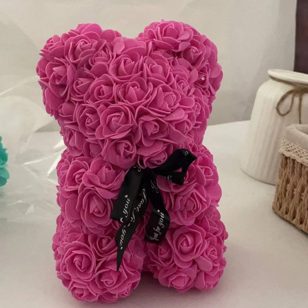 Everlasting Floral Bear: A Romantic Gift of Love