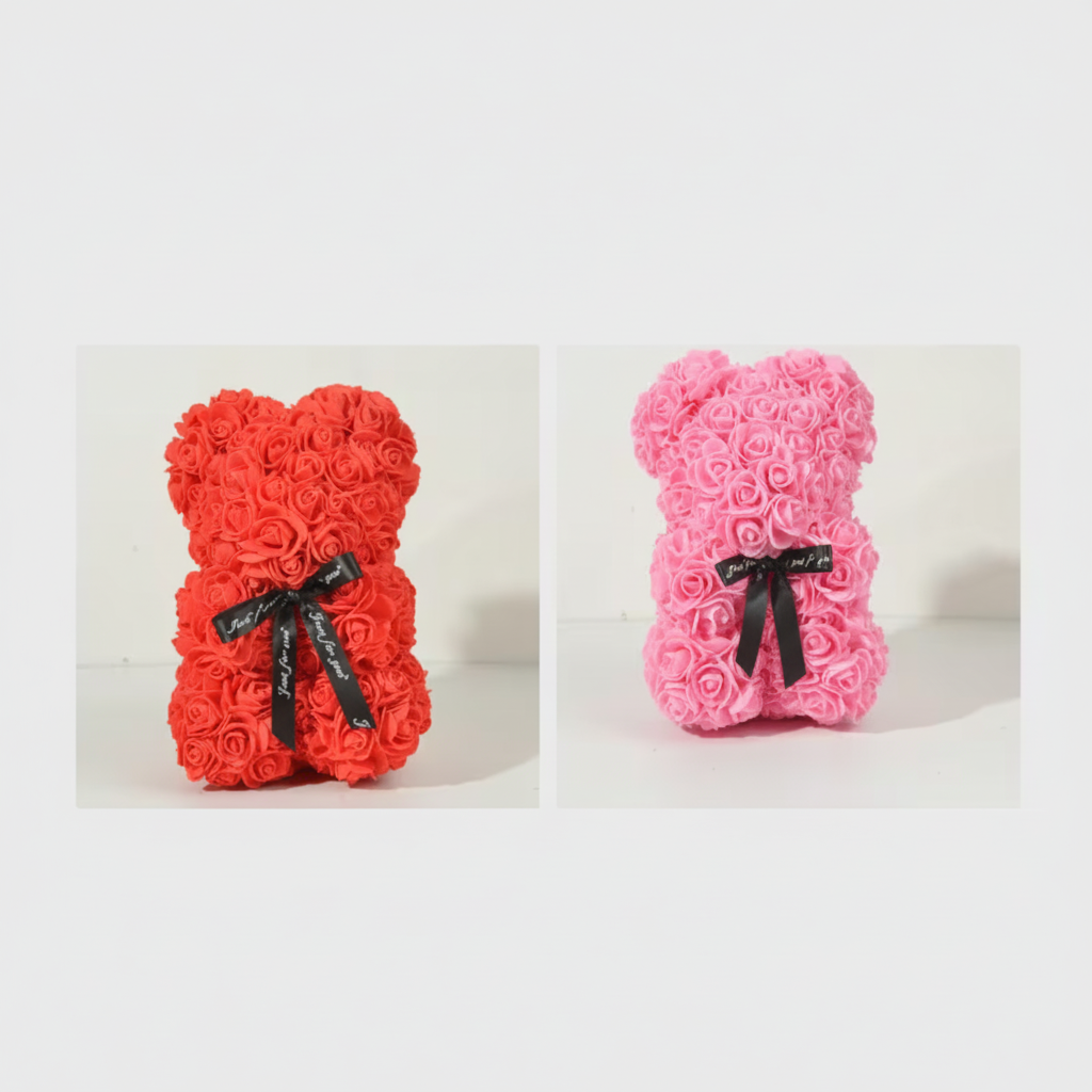 Everlasting Floral Bear: A Romantic Gift of Love