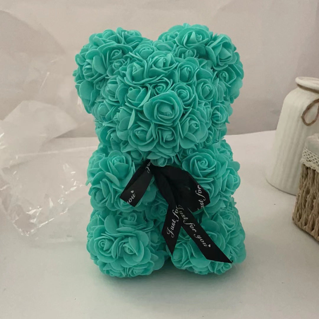 Everlasting Floral Bear: A Romantic Gift of Love
