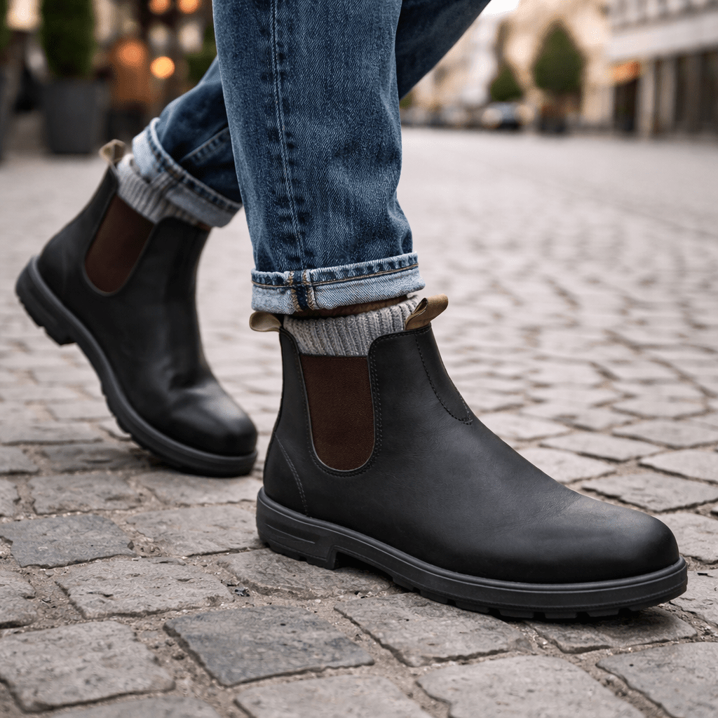 Everyday Essential: Sturdy Chelsea Boots for All-Day Comfort