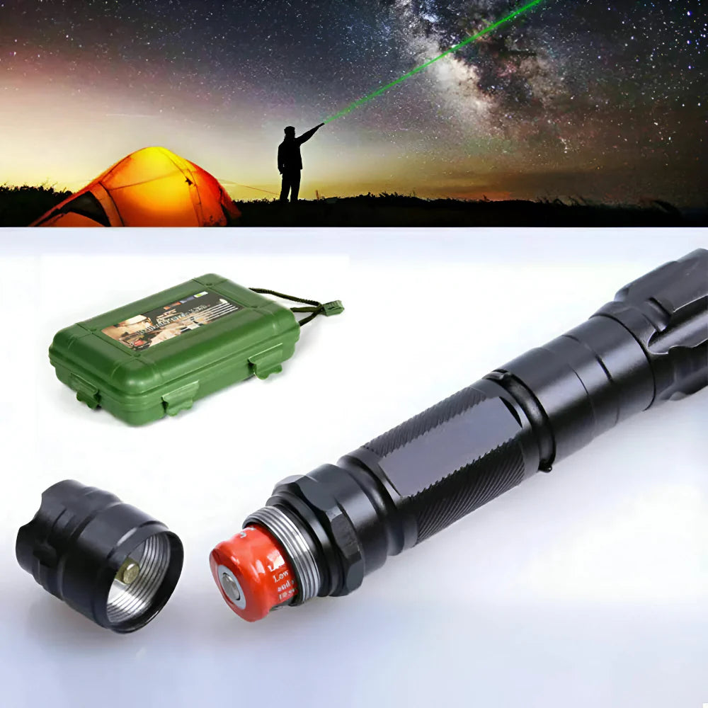 High-Performance Rechargeable Green Laser Pointer for All Uses