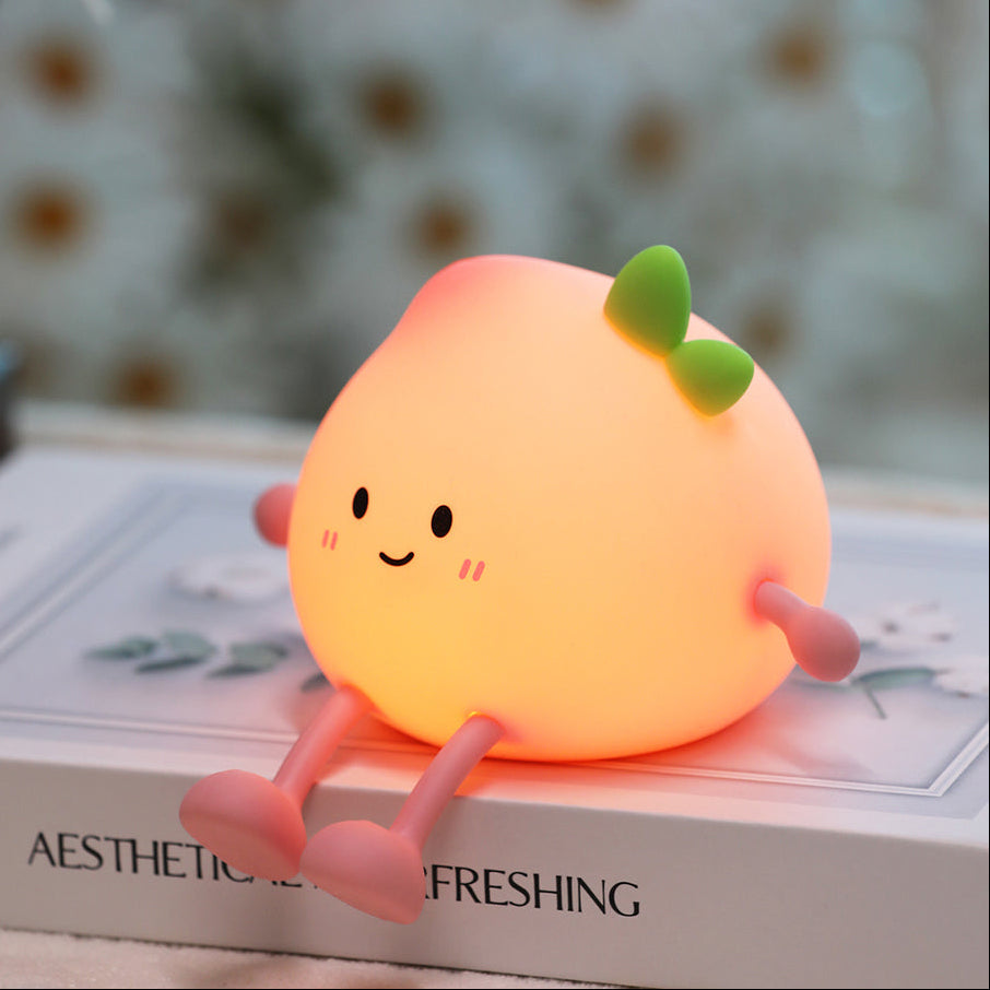 Soothing Silicone Glow Lamp with Color Options for Kids' Spaces