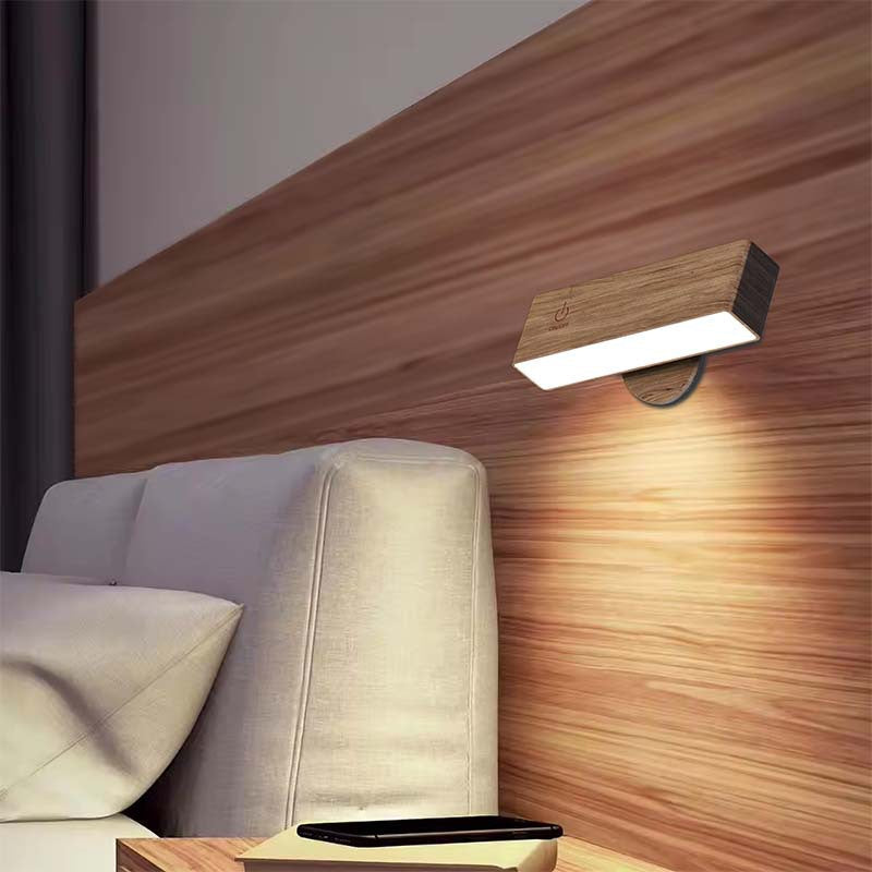 Versatile Rechargeable Wall Lamp with Touch Controls & Custom Brightness