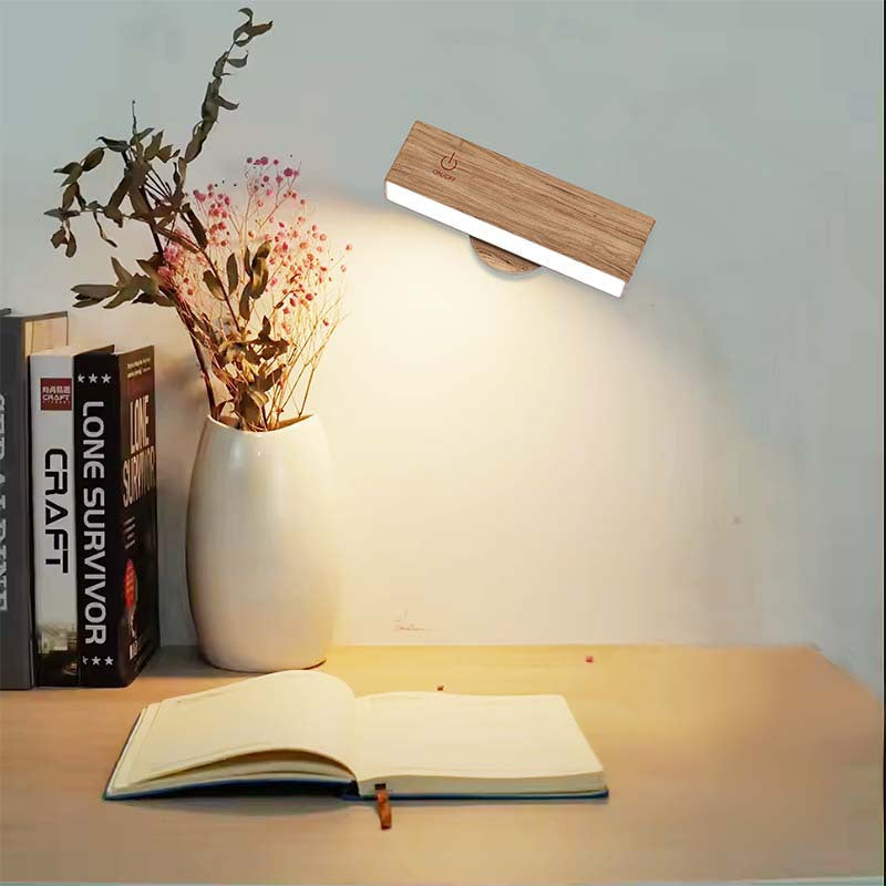 Versatile Rechargeable Wall Lamp with Touch Controls & Custom Brightness