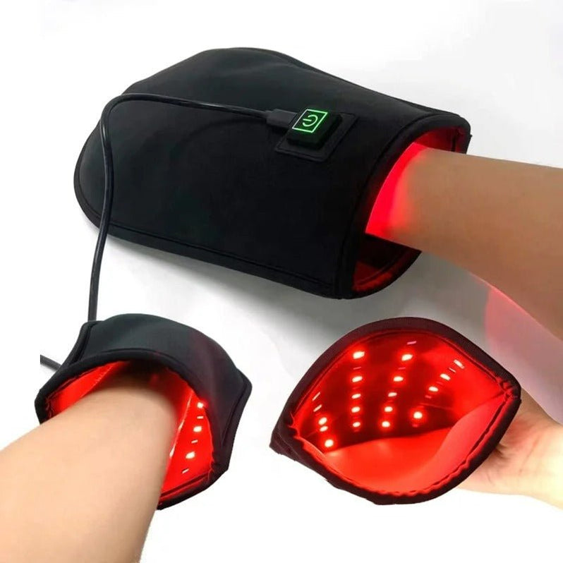 Hand Pain Relief Glove with Red Light Therapy – 360° Wraparound Comfort for Arthritis and Stiffness