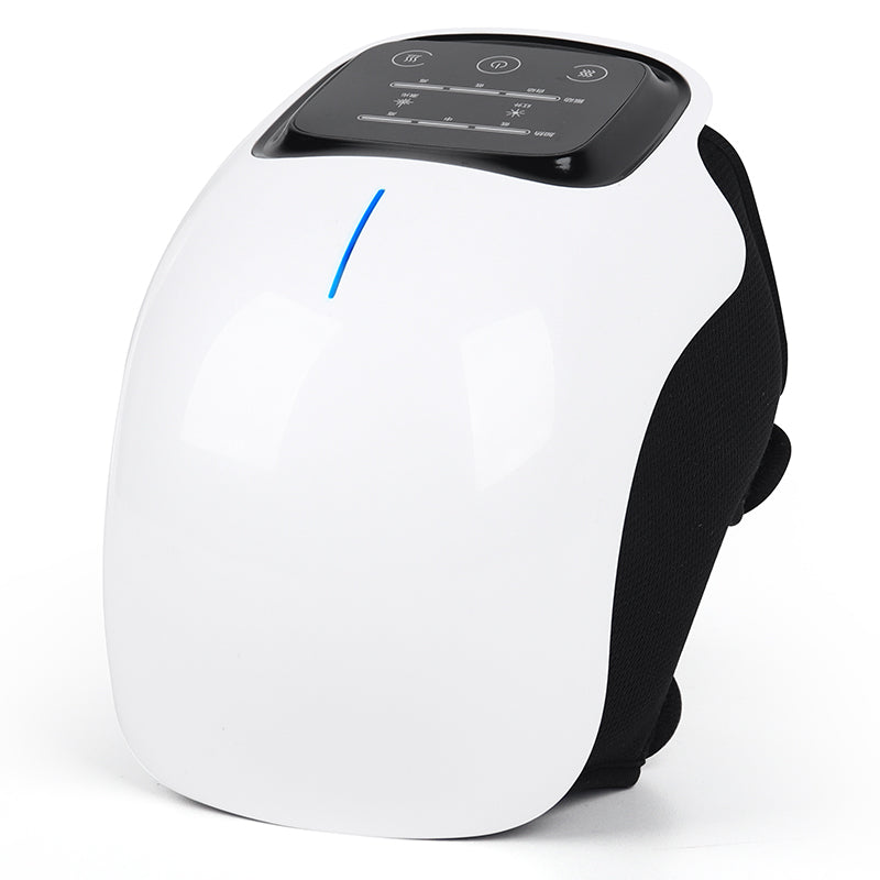 Portable Knee Massager with Heat and Red Light – USB Rechargeable Air Compression