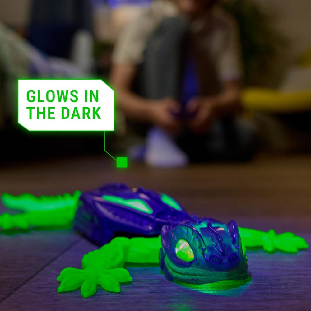 LED Wall-Crawling Lizard Robot with Remote Control for Kids