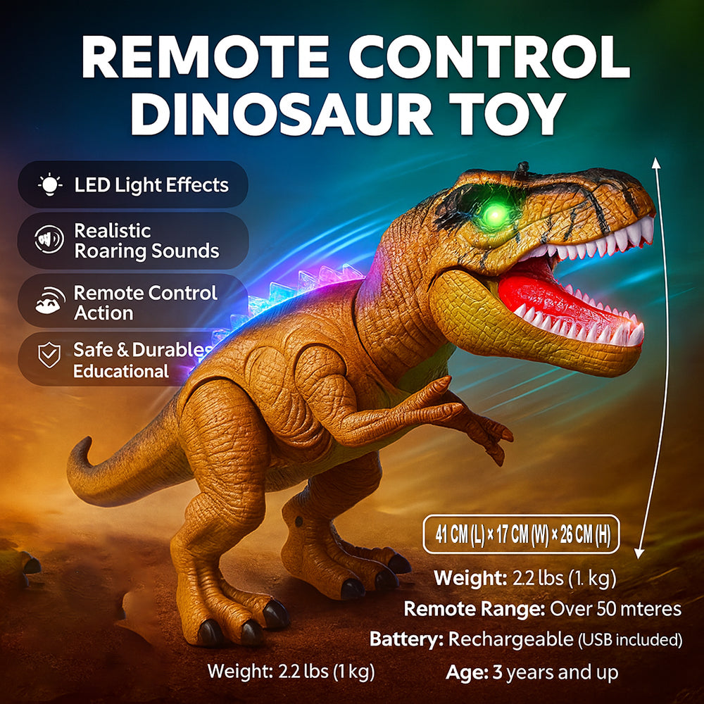 RoboDino: Interactive Remote-Controlled Walking Toy