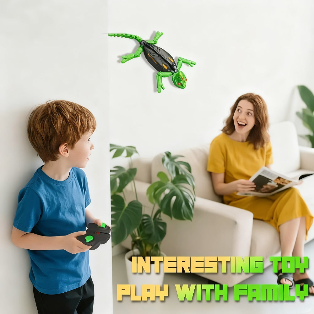 Radiant Reptile: Remote-Controlled Climbing Lizard Toy