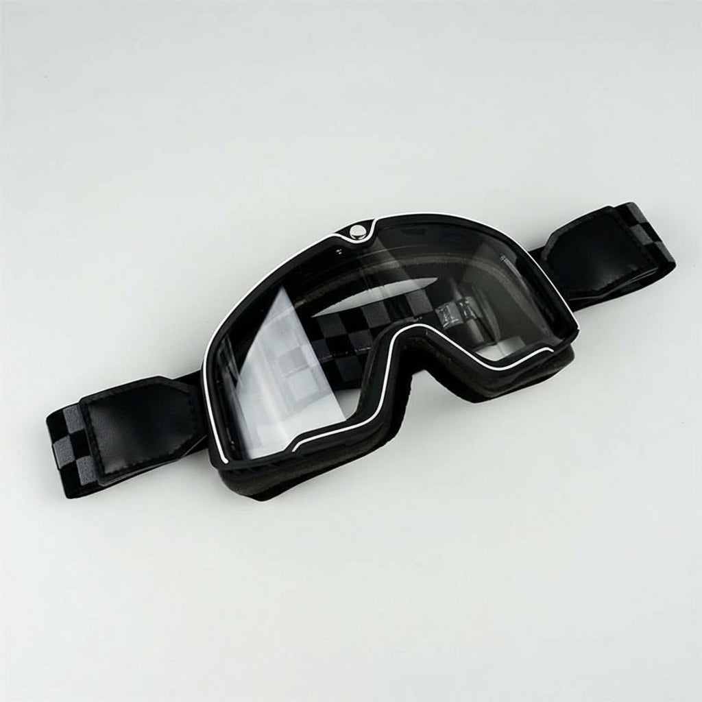 Classic Rider Goggles with UV Shield for Every Journey