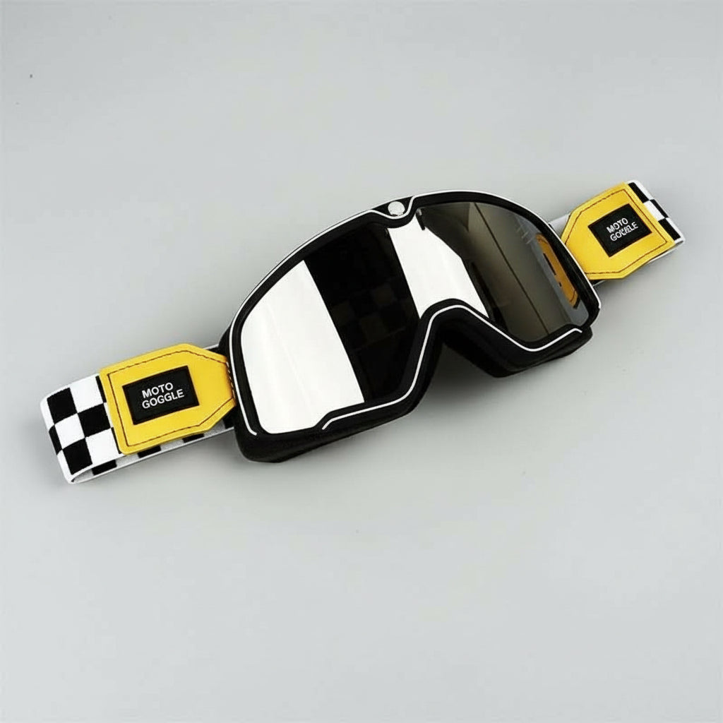 Classic Rider Goggles with UV Shield for Every Journey