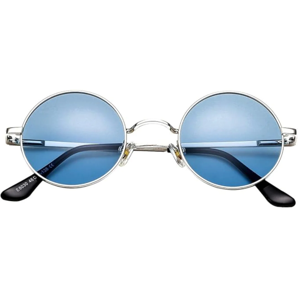 Unisex UV Protection Polarized Sunglasses in Retro Round Style