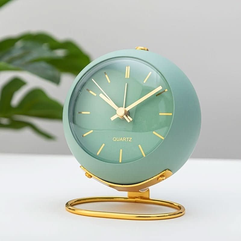 Timeless Charm Alarm Clock with Quiet Operation