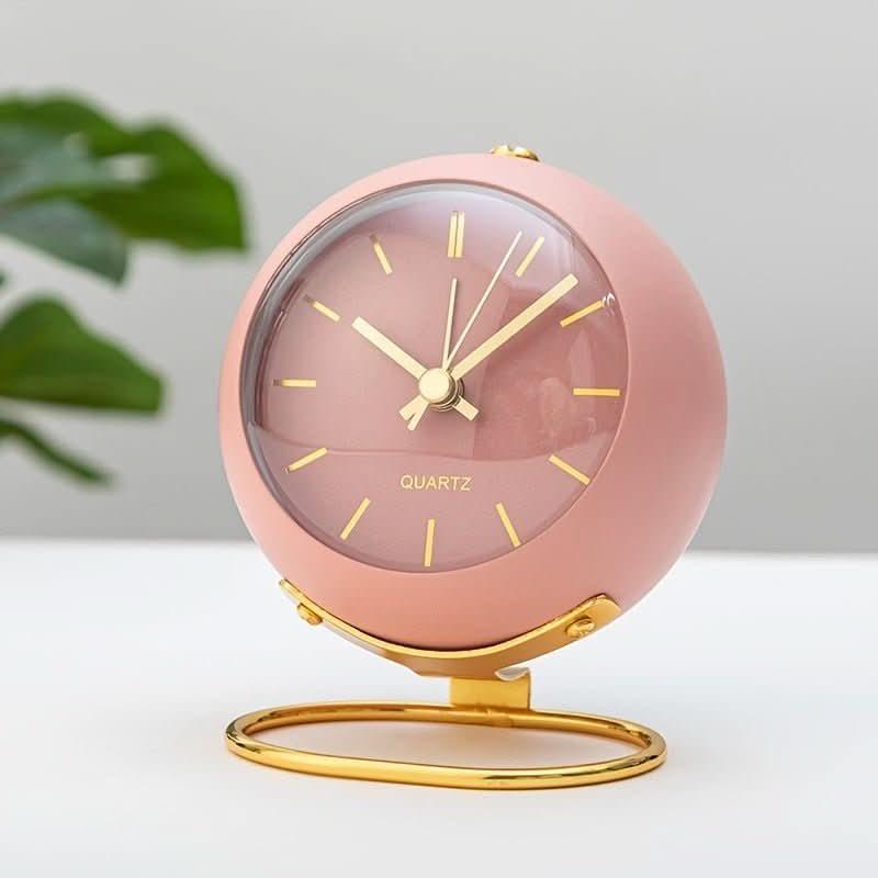 Timeless Charm Alarm Clock with Quiet Operation