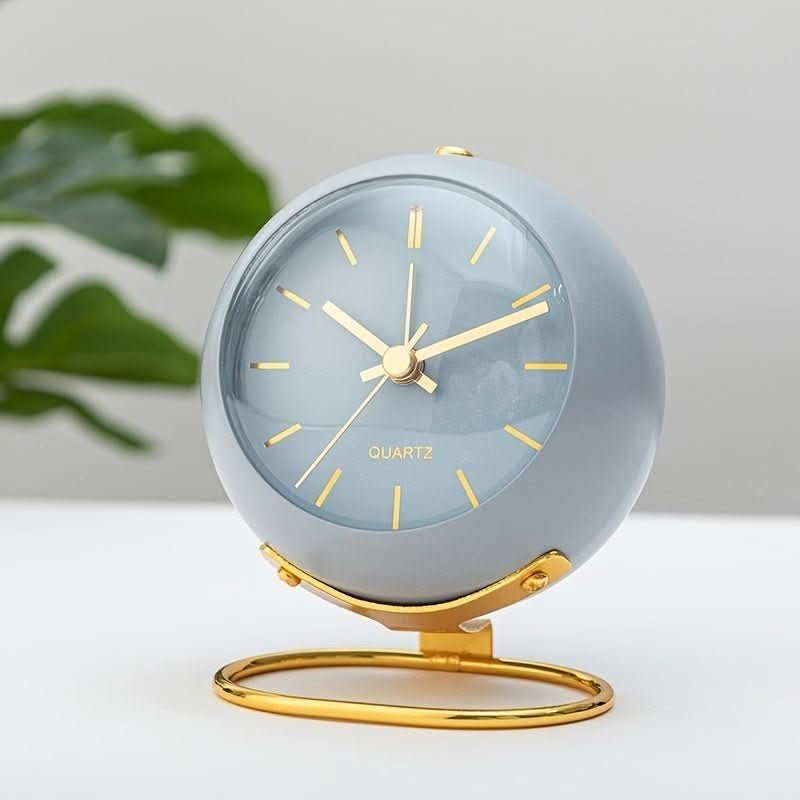 Timeless Charm Alarm Clock with Quiet Operation