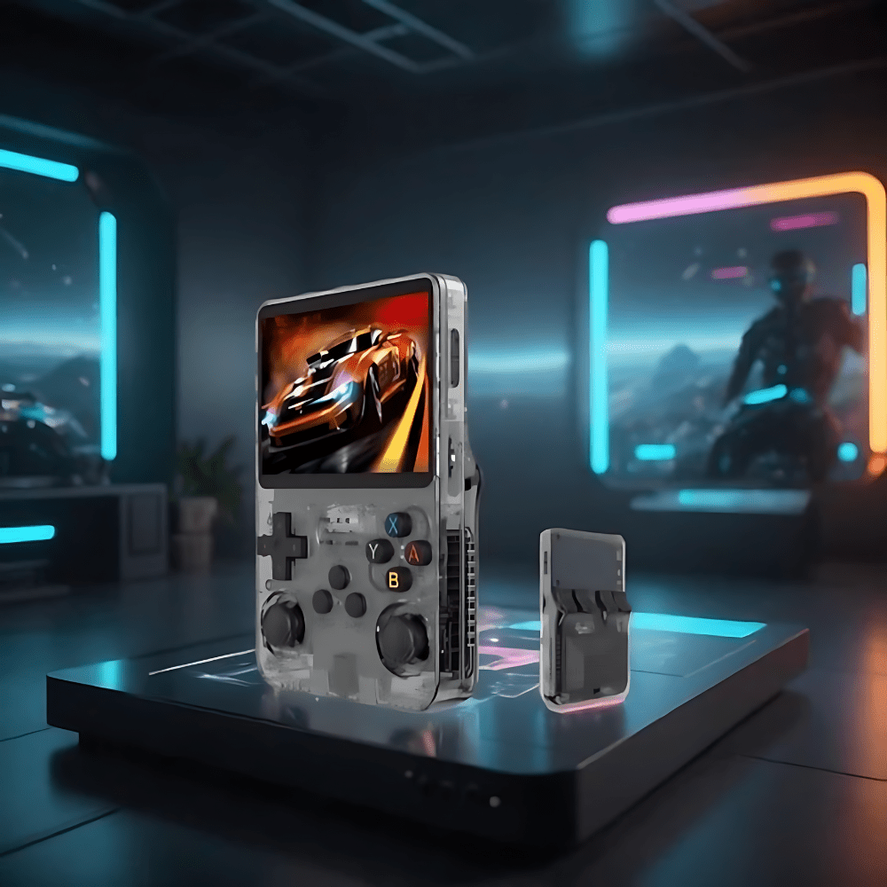 Classic Portable Gaming Device with 20,000 Games & 3.5" Screen