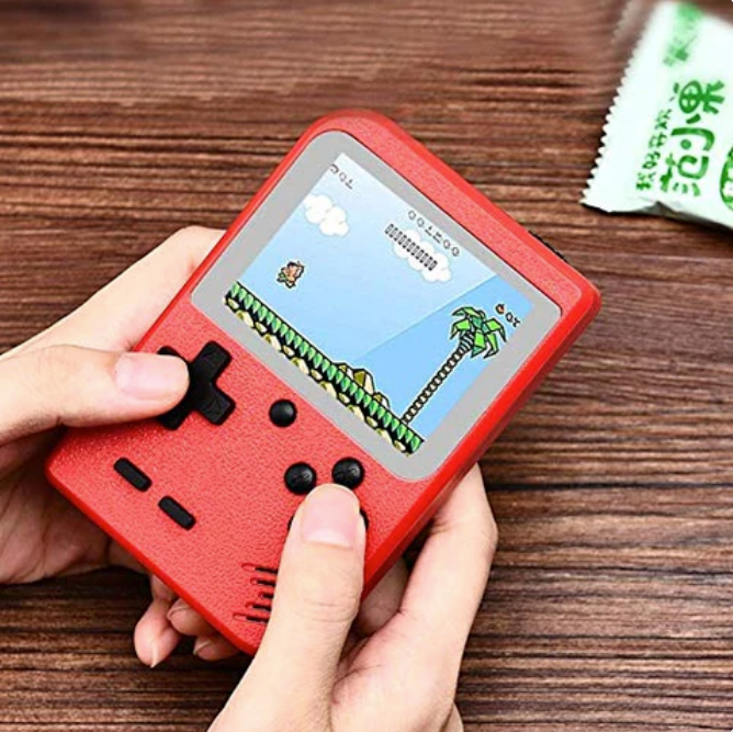 Handheld Gaming Device with 400 Classic Games – Portable Retro Fun