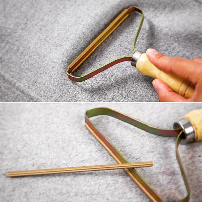 Manual Lint Remover with Copper Head – Efficient Tool for Hair and Lint