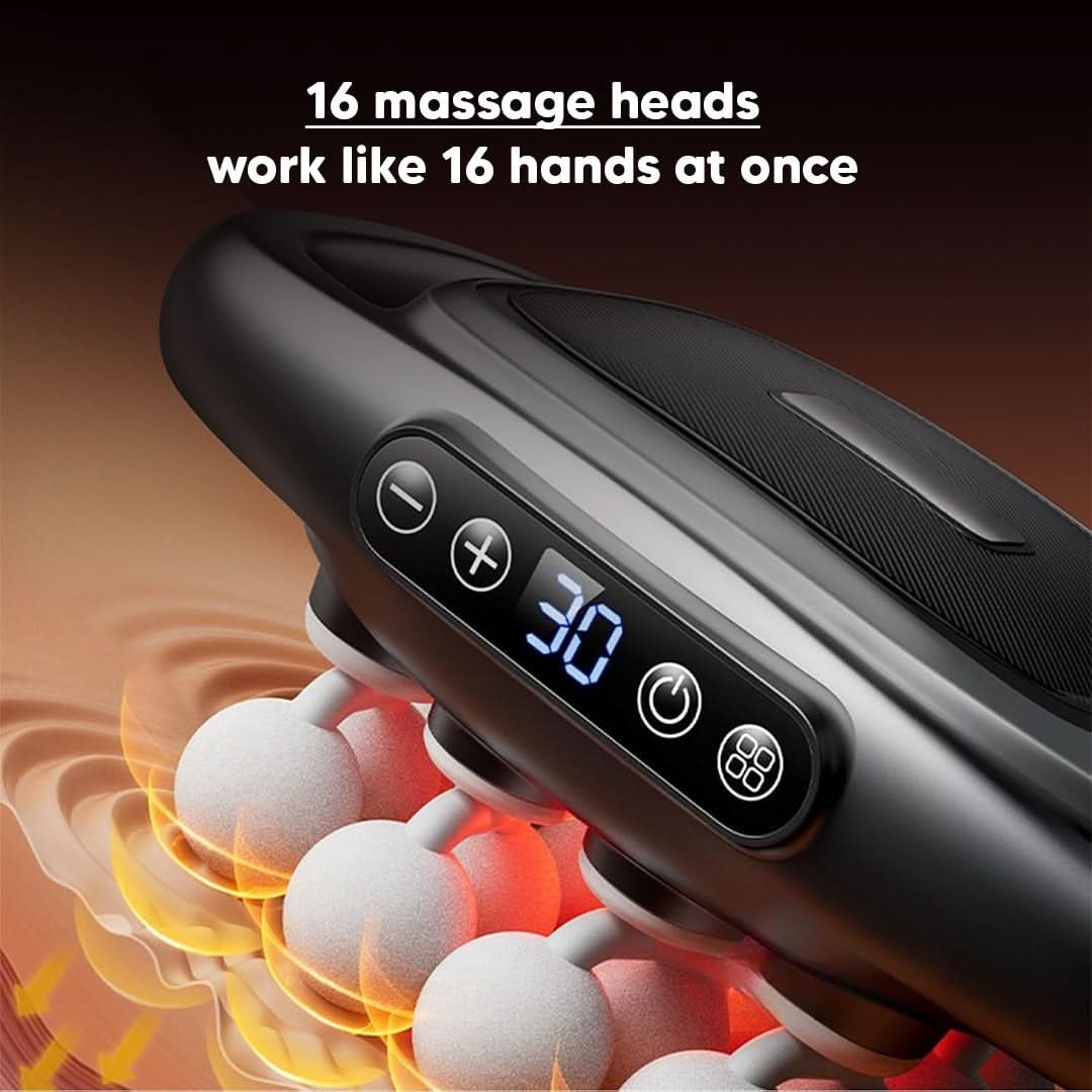Revitaluxe Deep Tissue Massager with 16 Nodes & Heat Therapy