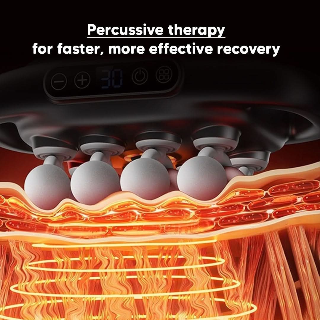 Revitaluxe Deep Tissue Massager with 16 Nodes & Heat Therapy