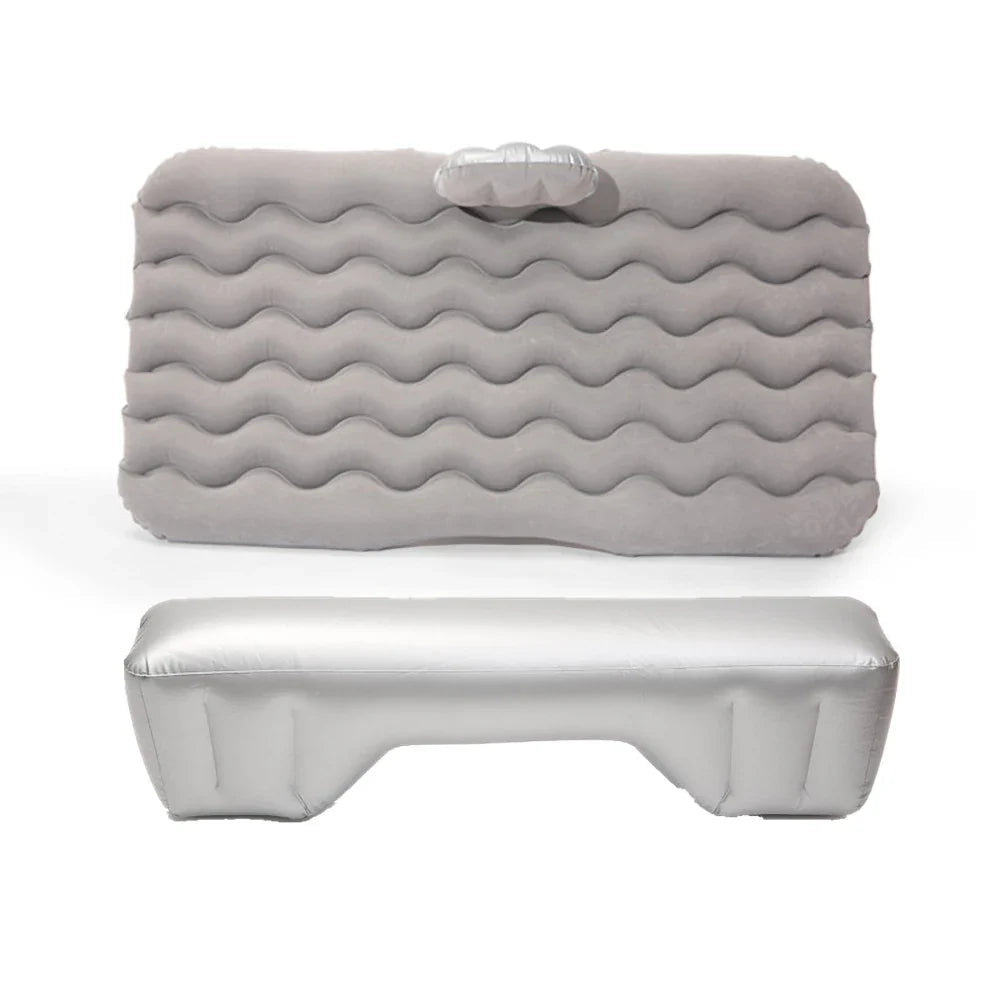Inflatable Car Bed with Pillows & Repair Kit – Universal Travel Fit