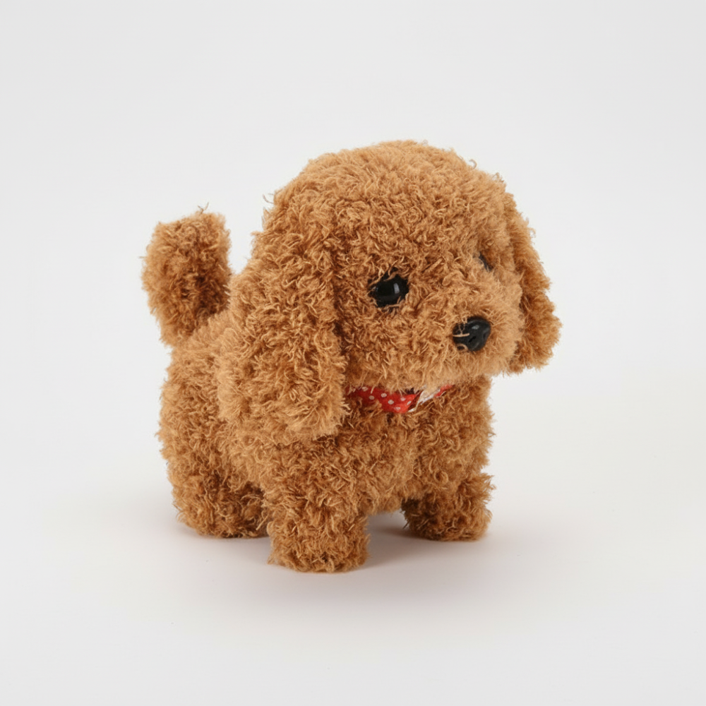 Responsive Plush Puppy Robot Toy for Engaging Play