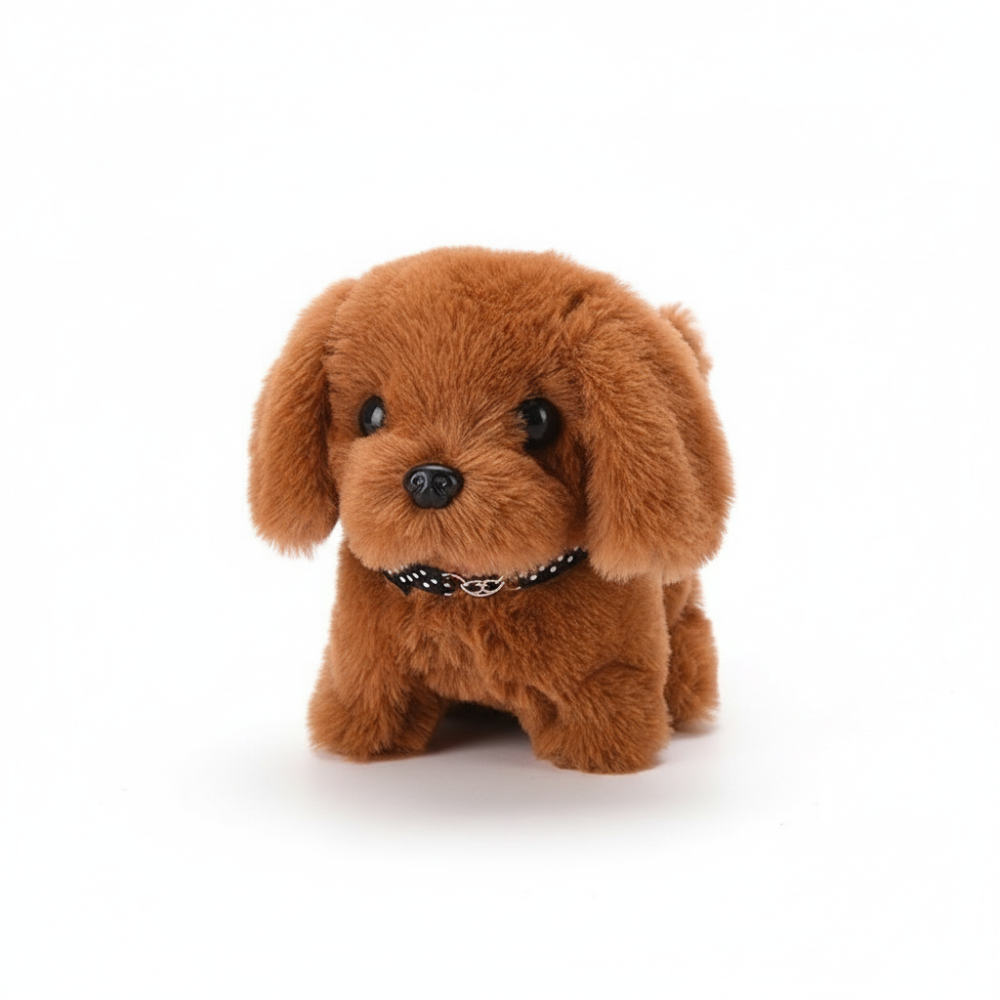 Responsive Plush Puppy Robot Toy for Engaging Play