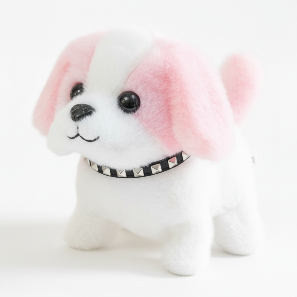 Responsive Plush Puppy Robot Toy for Engaging Play