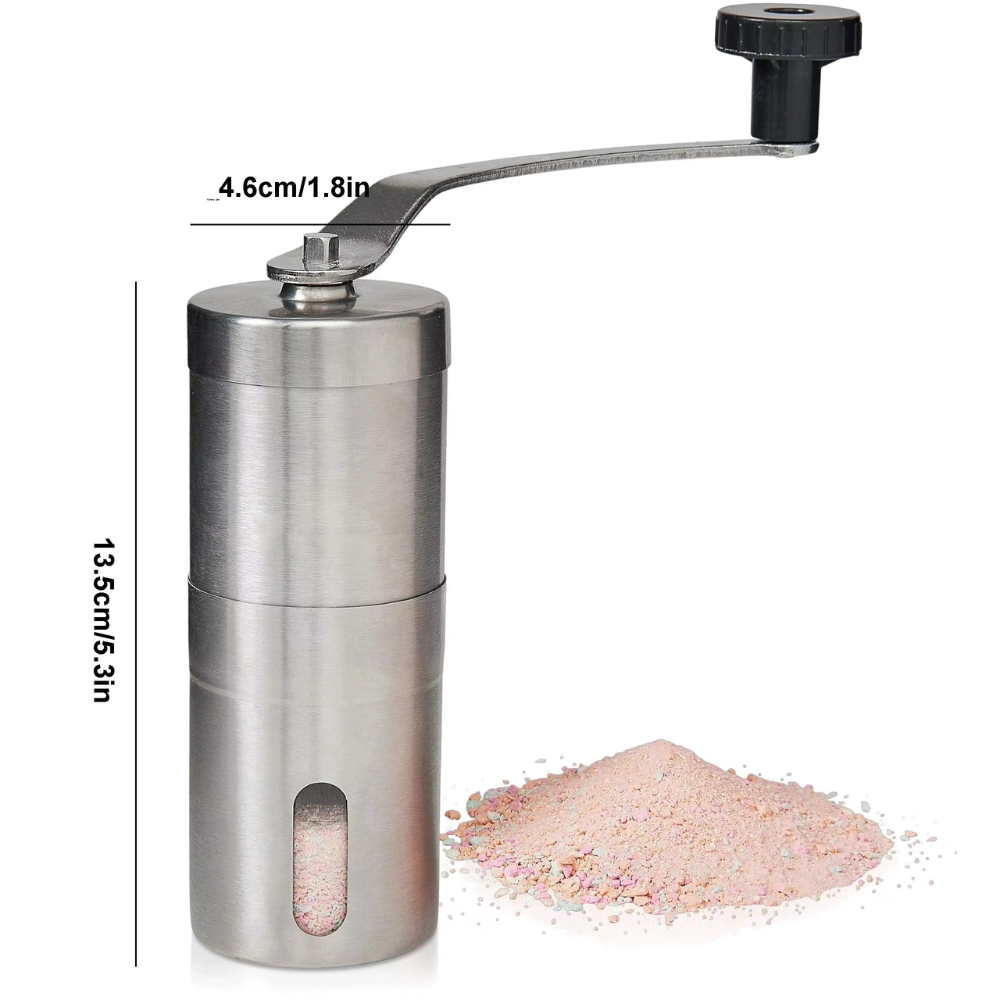 Manual Pill Crusher in Stainless Steel – High Capacity Grinder
