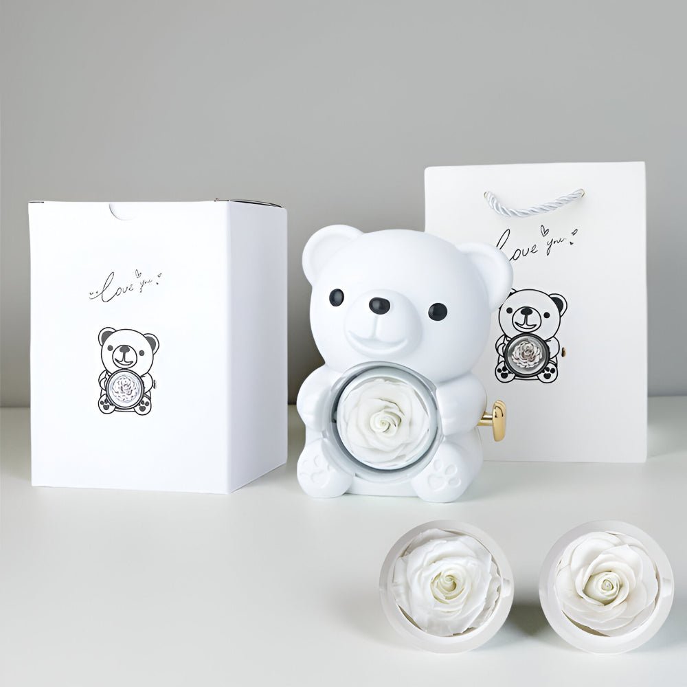 Enchanting Rose & Teddy Bear Gift Set for Cherished Moments
