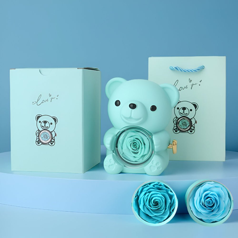 Enchanting Rose & Teddy Bear Gift Set for Cherished Moments