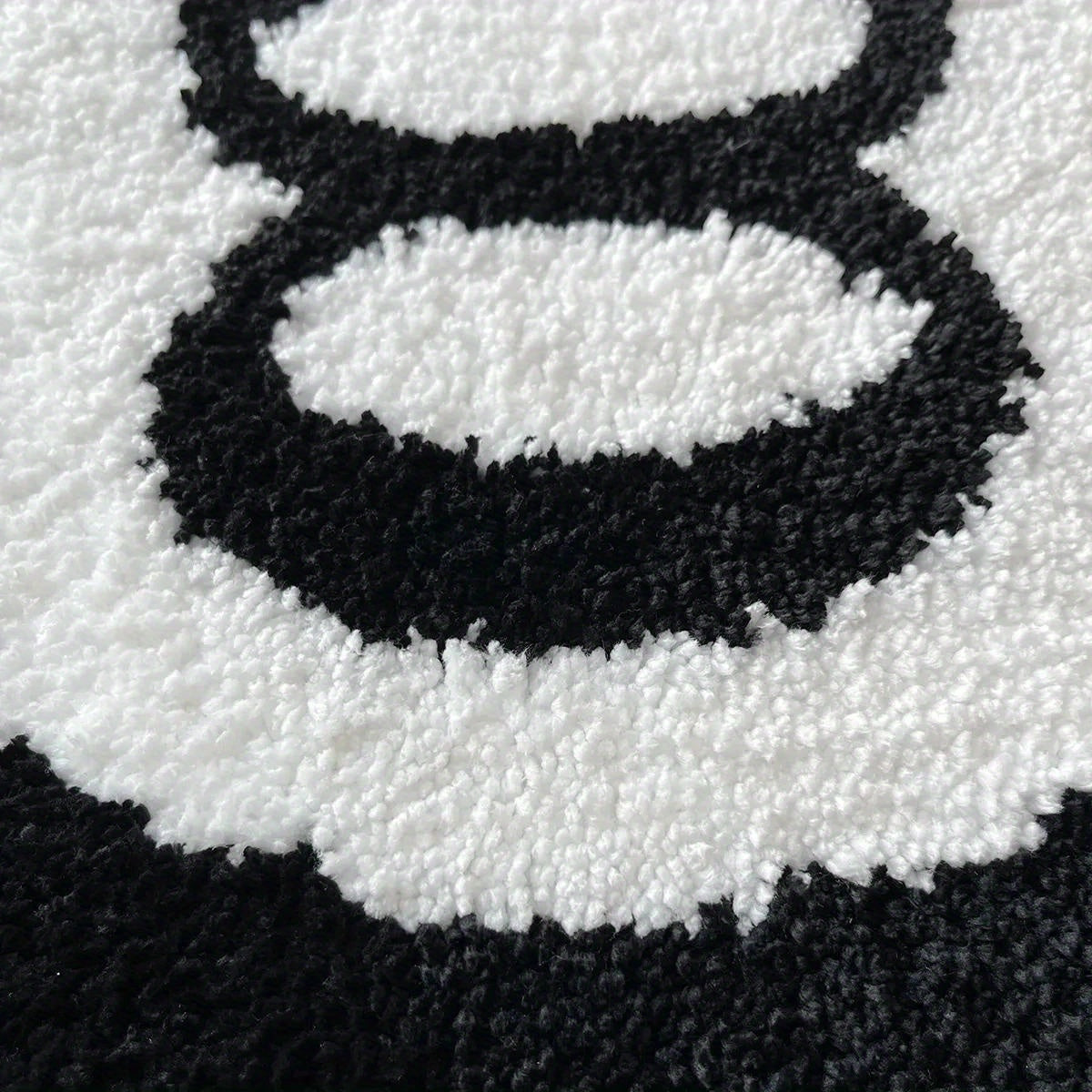 Bold 8-Ball Area Rug – Stylish Non-Slip Carpet for Any Room