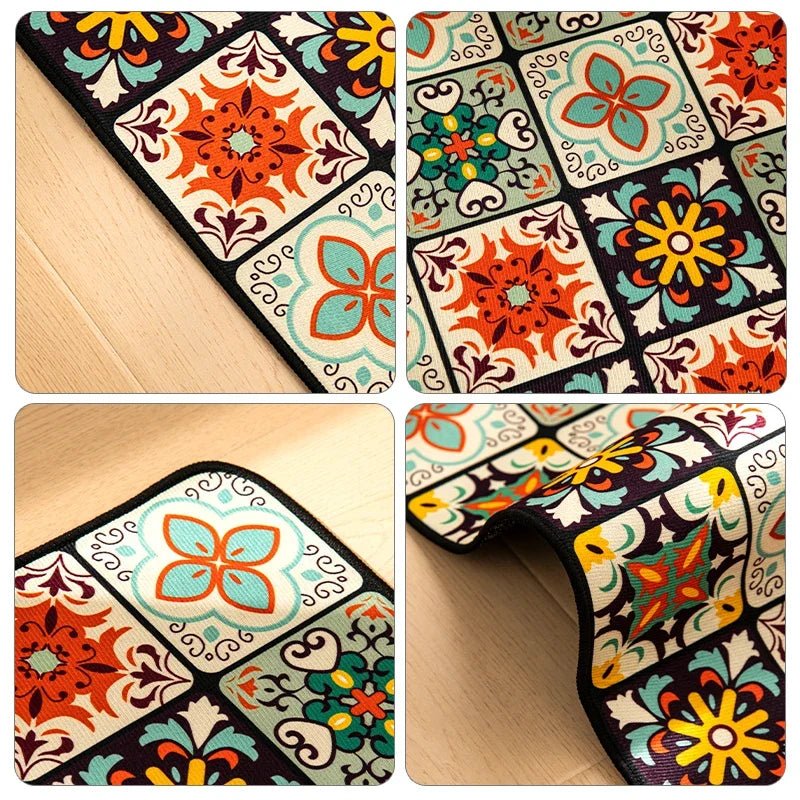 SecureStay Non-Slip Comfort Rug for Daily Living Spaces