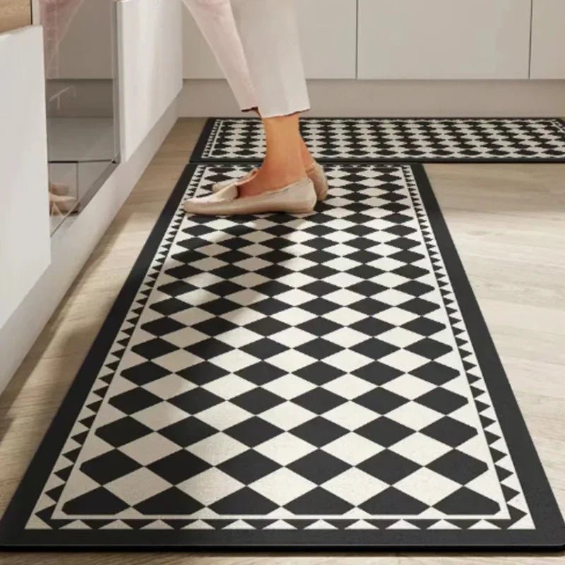 SecureStay Non-Slip Comfort Rug for Daily Living Spaces